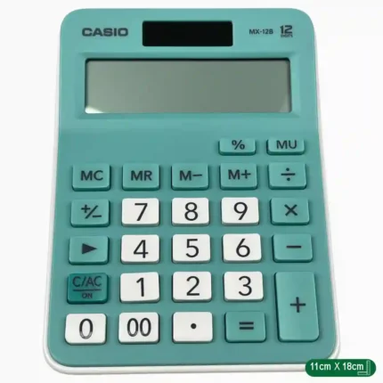 CALCULADORA CASIO MX-12B-LB MX-12B-GN MX-12B- GNRD