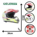 CASCO MOTOCROSS CON TULA