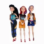 MUÑECA X3 ARTICULADA CON LUZ Y SONIDO MG57879 - Imagen 2