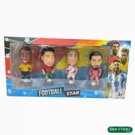 MUÑECO CABEZÓN CAJA X4 CZA2025