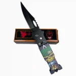 NAVAJA AUTOMÁTICA ESTAMPADA AK9092 - Imagen 4