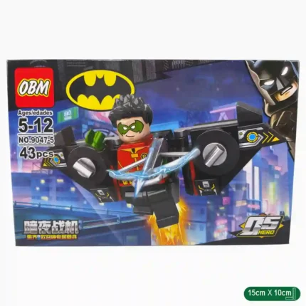 FICHAS PARA ARMAR BATMAN 9047 FOX-2306