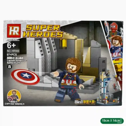 FICHAS PARA ARMAR SUPER HEROES HR900 FOX-2301