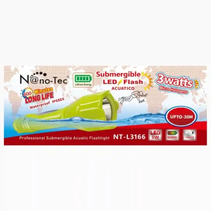 LINTERNA ACUÁTICA NANOTEC NT-L3166 (X100)