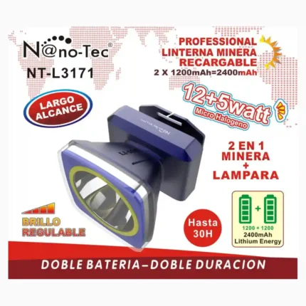 LINTERNA NANOTEC NT-L3171 (X80)