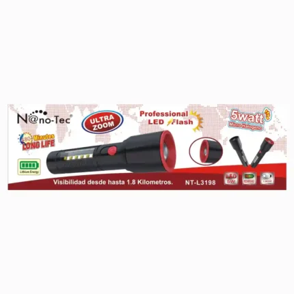 LINTERNA NANOTEC NT-L3198 (X160)