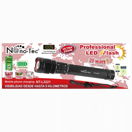 LINTERNA NANOTEC NT-L3221 (X30)