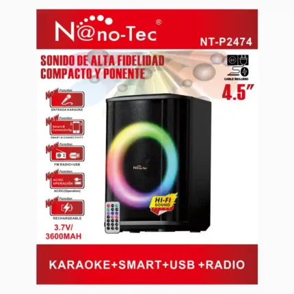 PARLANTE NANOTEC NT-P2474 (X24)