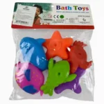 SET DE ANIMALES MARINOS CHILLONES X6 OSB9254C - Imagen 2