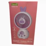 VENTILADOR DE MANO RECARGABLE DD8049B - Imagen 2