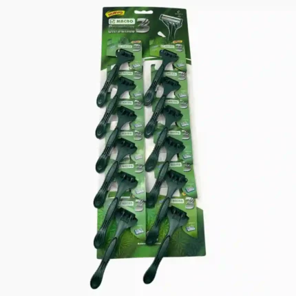 MÁQUINAS DE AFEITAR HOMBRE MACAO SET X12 LV-8717