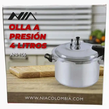 OLLA A PRESIÓN 4 LITROS NIA AN-106