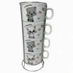 SET DE POCILLOS X4 SE7284