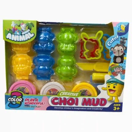 SET PLASTILINA CON MOLDE QL-E648