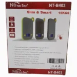 BÁSCULA 15KG NANOTEC NT-B403 - Imagen 3