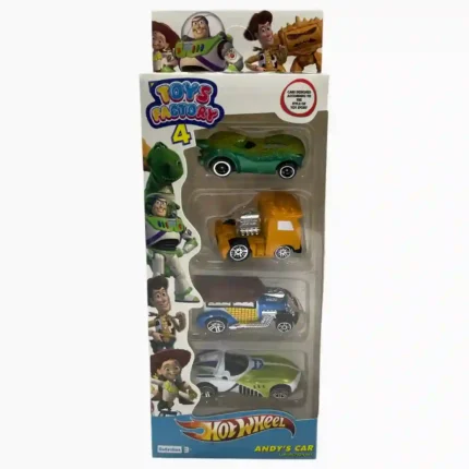 COLECCIÓN DE CARROS METÁLICOS TOY STORY X4 999-27