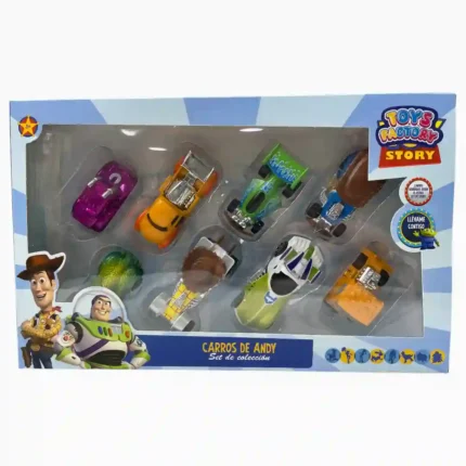 COLECCIÓN DE CARROS METÁLICOS TOY STORY X8 999-31