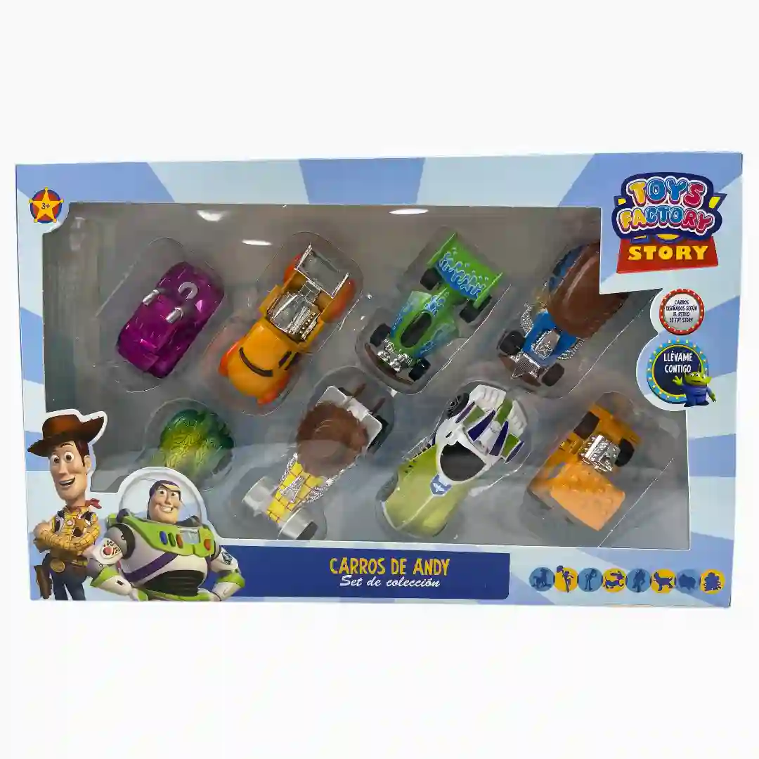 COLECCION-DE-CARROS-METALICOS-TOY-STORY-X8-999-31-01.webp COLECCIÓN DE CARROS METÁLICOS TOY STORY X8 999-31 - Imagen 1