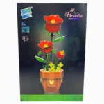 FICHAS PARA ARMAR MACETA DE ROSAS 116 344 PCS FOX-2340