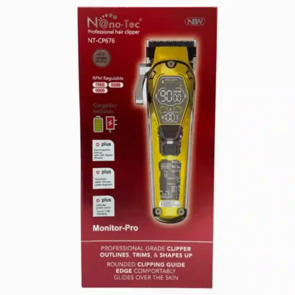 MÁQUINA DE AFEITAR NANOTEC NT-CP676 (BOX X30)
