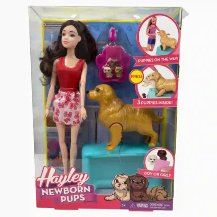 MUÑECA BARBIE PERRO HB029