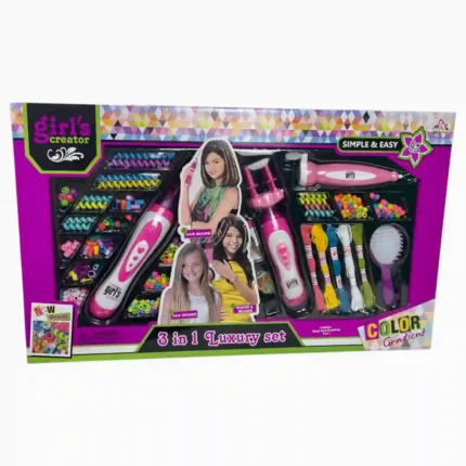 SET DE NIÑA 3 EN 1 GRANDE MBK-279A (BOX 12)