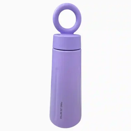 TERMO METÁLICO CON FLOR 450ML DK-3988