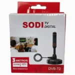 ANTENA TV DIGITAL SODI 3 METROS DVB-T2