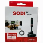 ANTENA TV DIGITAL SODI 5 METROS DVB-T2