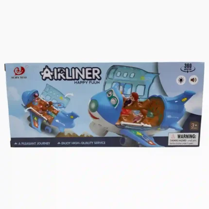 AVIÓN INFANTIL ROSA Y AZUL 8811-18 8811-16 (BOX X60)
