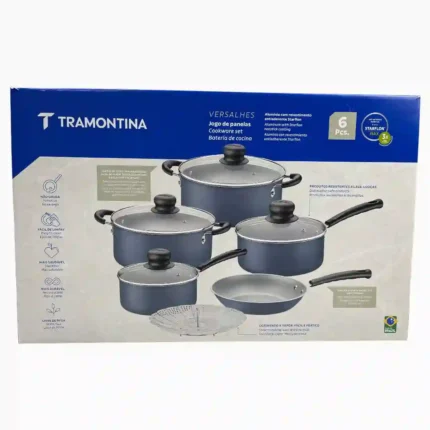 BATERÍA DE 6 OLLAS TRAMONTINA 20698/190