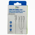CABLE BECK PLAY 3 EN 1 BP-CD139VCI