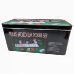 JUEGO DE POKER FICHAS CAJA METÁLICA BN3458 (BOX X12) - Imagen 5