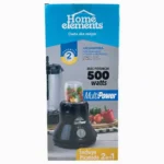 LICUADORA HOME ELEMENTS CON PICATODO 2L HELVP500N - Imagen 3