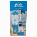 LICUADORA VIDRIO HOME ELEMENTS 500W HELVV500AT