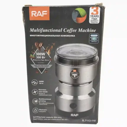 MOLINO DE CAFÉ ELÉCTRICO RAF 200G R.7113-110