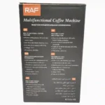 MOLINO DE CAFÉ ELÉCTRICO RAF 200G R.7113-110 - Imagen 5