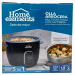 OLLA ARROCERA MULTIFUNCIONAL 1.8L HOME ELEMENTS HEAR-18N - Imagen 3