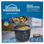 OLLA ARROCERA MULTIFUNCIONAL 1.8L HOME ELEMENTS HEAR-18N - Imagen 4