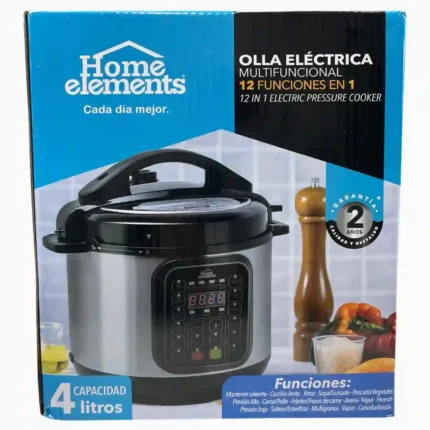 OLLA MULTIFUNCIONAL 4L HOME ELEMENTS HEOM4202SS