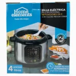 OLLA MULTIFUNCIONAL 4L HOME ELEMENTS HEOM4202SS - Imagen 3