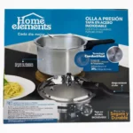 OLLA PRESIÓN ALUMINIO HOME ELEMENTS 3.2L HEPC32LLSS - Imagen 3