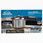OLLA PRESIÓN ALUMINIO HOME ELEMENTS 3.2L HEPC32LLSS - Imagen 4