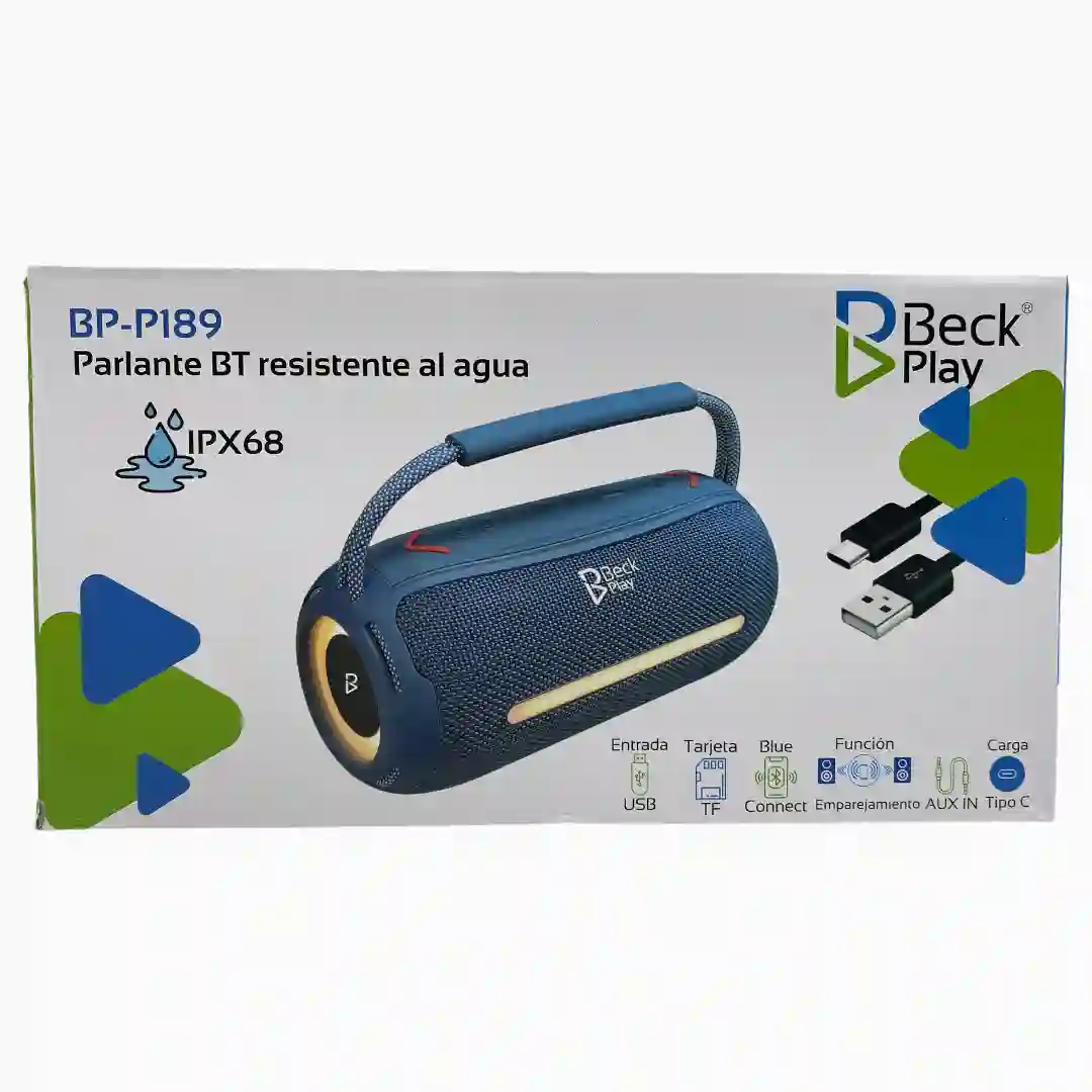 PARLANTE-BECK-PLAY-BP-P189-01.webp PARLANTE BECK PLAY BP-P189 - Imagen 1