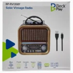 RADIO VINTAGE SOLAR BECK PLAY BP-RV135BTS