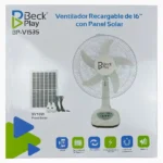 VENTILADOR SOLAR BECK PLAY 16" BP-V153S