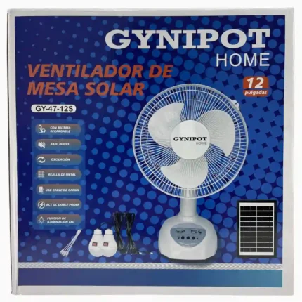 VENTILADOR SOLAR GYNIPOT GY-47-12S