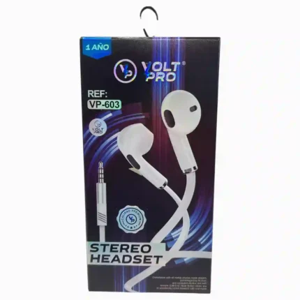 AUDÍFONOS MANOS LIBRES VOLT PRO VP-603