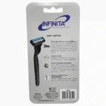 MÁQUINA DE AFEITAR TRIPLE HOJA CON 3 REPUESTOS INF22 - Imagen 2