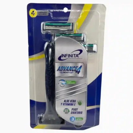 MÁQUINA DE AFEITAR X4 TRIPLE HOJA INFINITA MG1611
